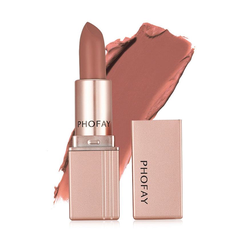 PHOFAY Matte Lipstick – Long-Lasting Waterproof Lip Colour (Singles & Sets)