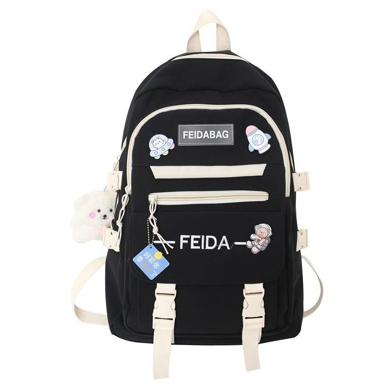 Large Capacity College High School Girls School Bag