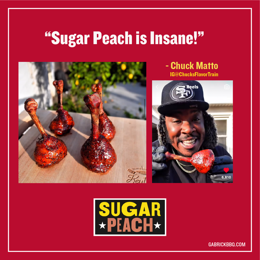 Gabrick BBQ Sauce Co. Sugar Peach BBQ Sauce