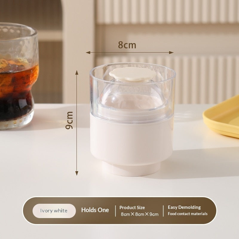 6cm Ice Ball Mold – Quick-Freeze Sphere Maker for Cocktails & Whiskey Drinks