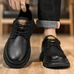 Men's Business Casual Lace-Up Leather Shoes – Spring Autumn | Canada & USA