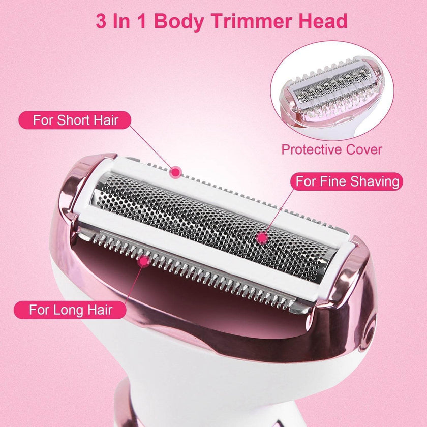 4 in 1 Painless Women Electric Hair Shaver trimmer for women