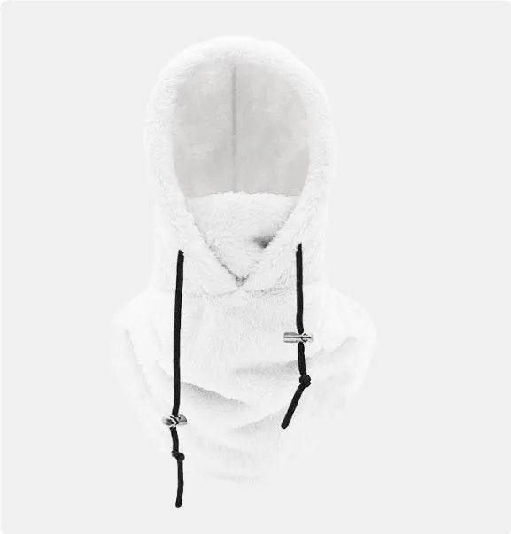 Winter Outdoors Cycling Sports Wind-proof Cap Cold Protection Thick fleece Hood Hat Balaclava