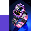 A63 Kids 4G Smart Watch – GPS, Waterproof, Camera, Green & Purple