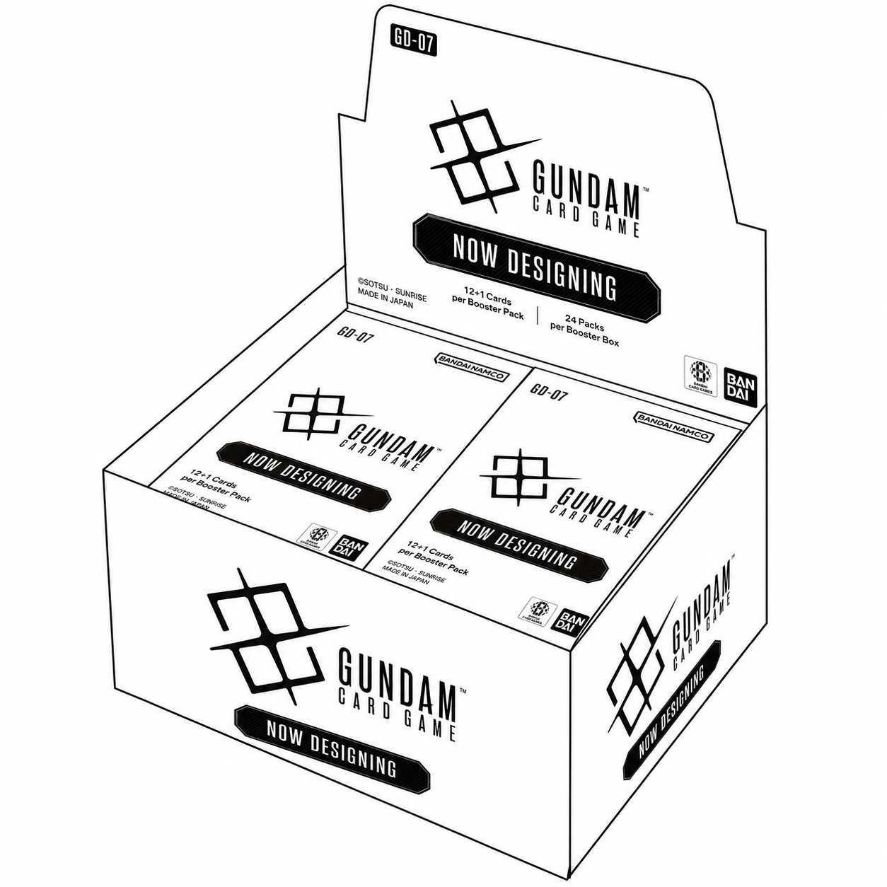 [PREORDER] Gundam Card Game - GD07 - Booster Box - 2027-01-29