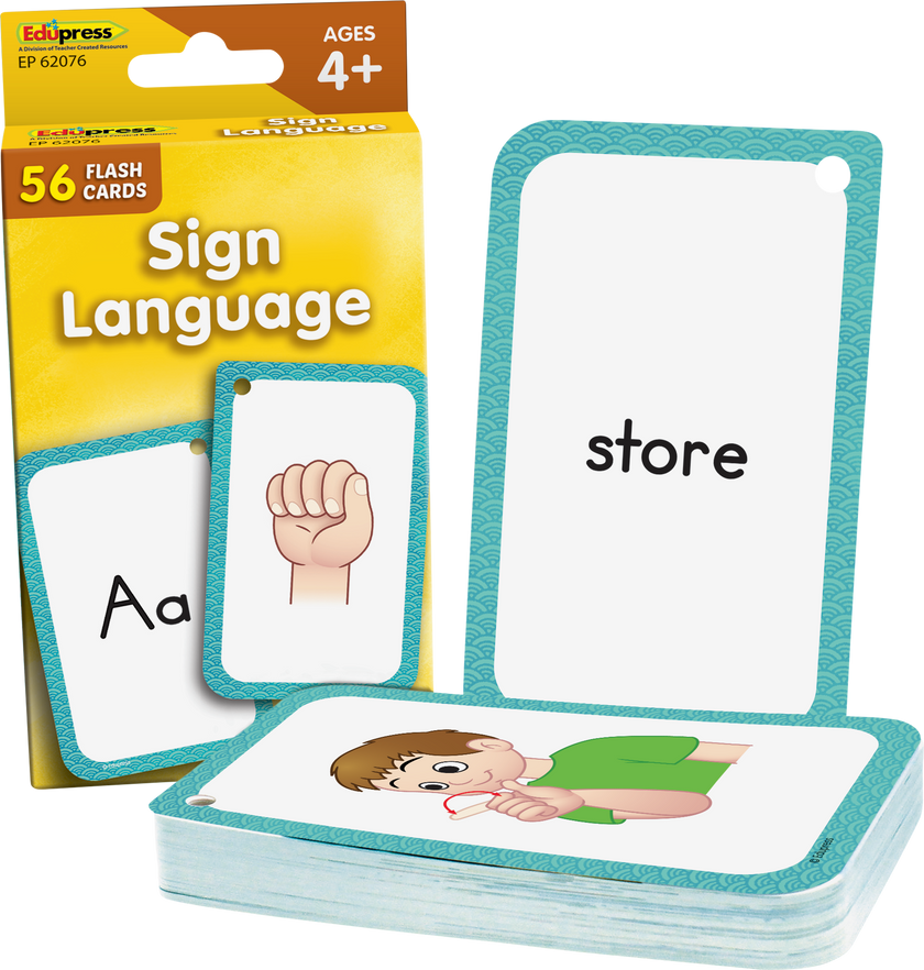 Teacher Created Resources - Sign Language Flash Cards