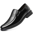 Men's Cowhide Leather Business Casual Shoes – Soft Sole Comfort | Canada & USA
