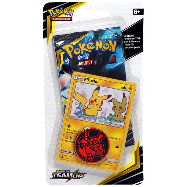 Pokémon TCG - Sun & Moon - Team Up - Checklane Blister Pack (Pikachu)