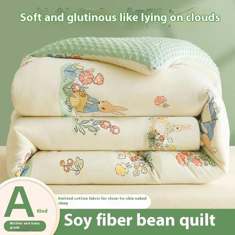 Beanie Velvet Quilt Soybean Fiber Duvet Insert Autumn And Winter
