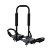 Kayak Roof Rack 1 Pair J-Bar, Soft Roof Rack, Top Mount Tie Down, Carrier For Kayak, Surf Board, Canoe, SUP, Ski Board, Mount On Car, SUV, Truck, 2 Kayaks