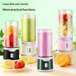 Rechargeable Electric Juicer Cup – Portable USB Blender with 6-Blade & Double Cup | 500ML
