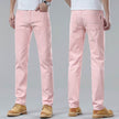 Men Fashion Brands Stretch Slim Fit Skinny Denim Pants jeans Trouser