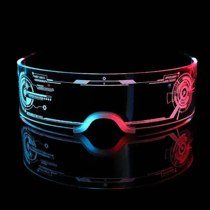 3D Luminous LED Light Up Glasses – Rave, Cosplay & Party Eyewear