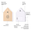 Motion-Activated Birdhouse Music Box with Bird Song Audio Player