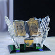 Hand Holding Book Exotic Gift Arabic Architecture Car Crystal Ornaments