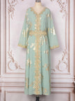 Bronzing Arabian Tourist Dress
