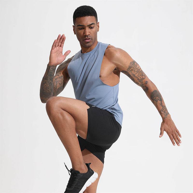 Sleeveless Quick Drying Breathable Fitness Workout Gym Tank top for men