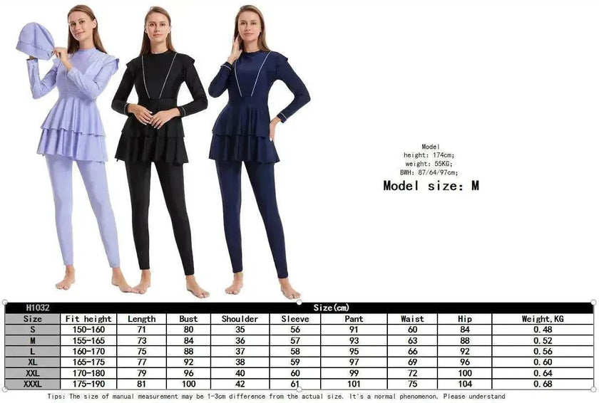 Middle East Swimsuit Conservative Swimsuit
