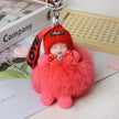 Cute Sleeping Doll Plush Doll Keychain Pendant Backpack Handbag Wallet Accessories