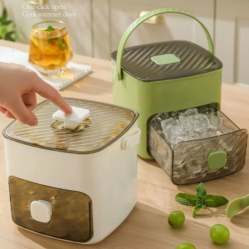 Ice Cube Tray Mold 48-Grid | One-Touch Easy Release, Food-Grade, Reusable