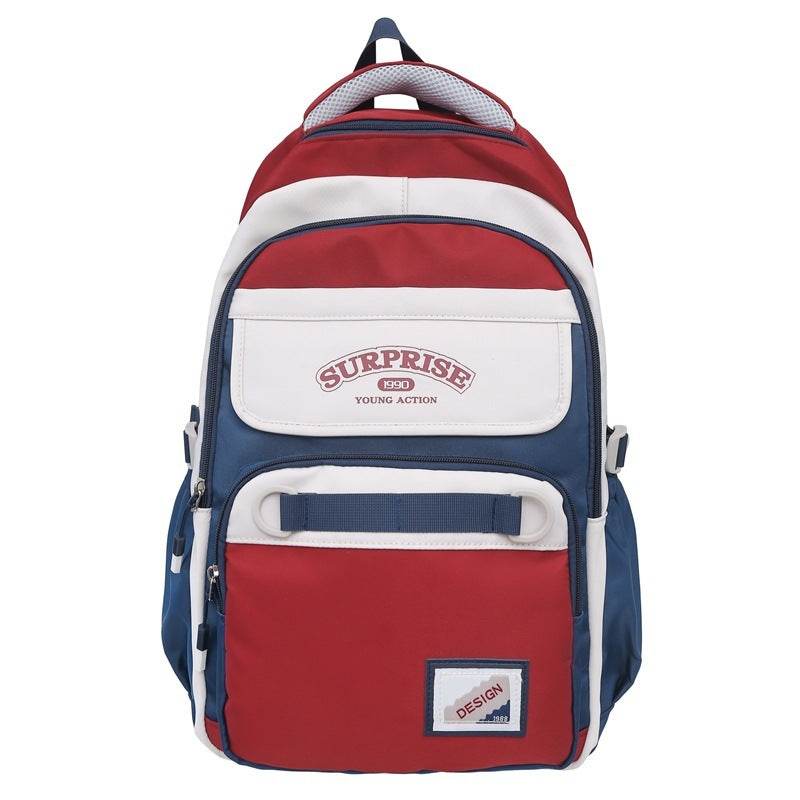 College Style Backpack Student Leisure Travel Large Capacity Backpack