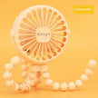 USB Powered summer heat Handheld fan with stand and Night light
