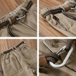 Men's Mid waist Loose Casual Chinos Pant trouser