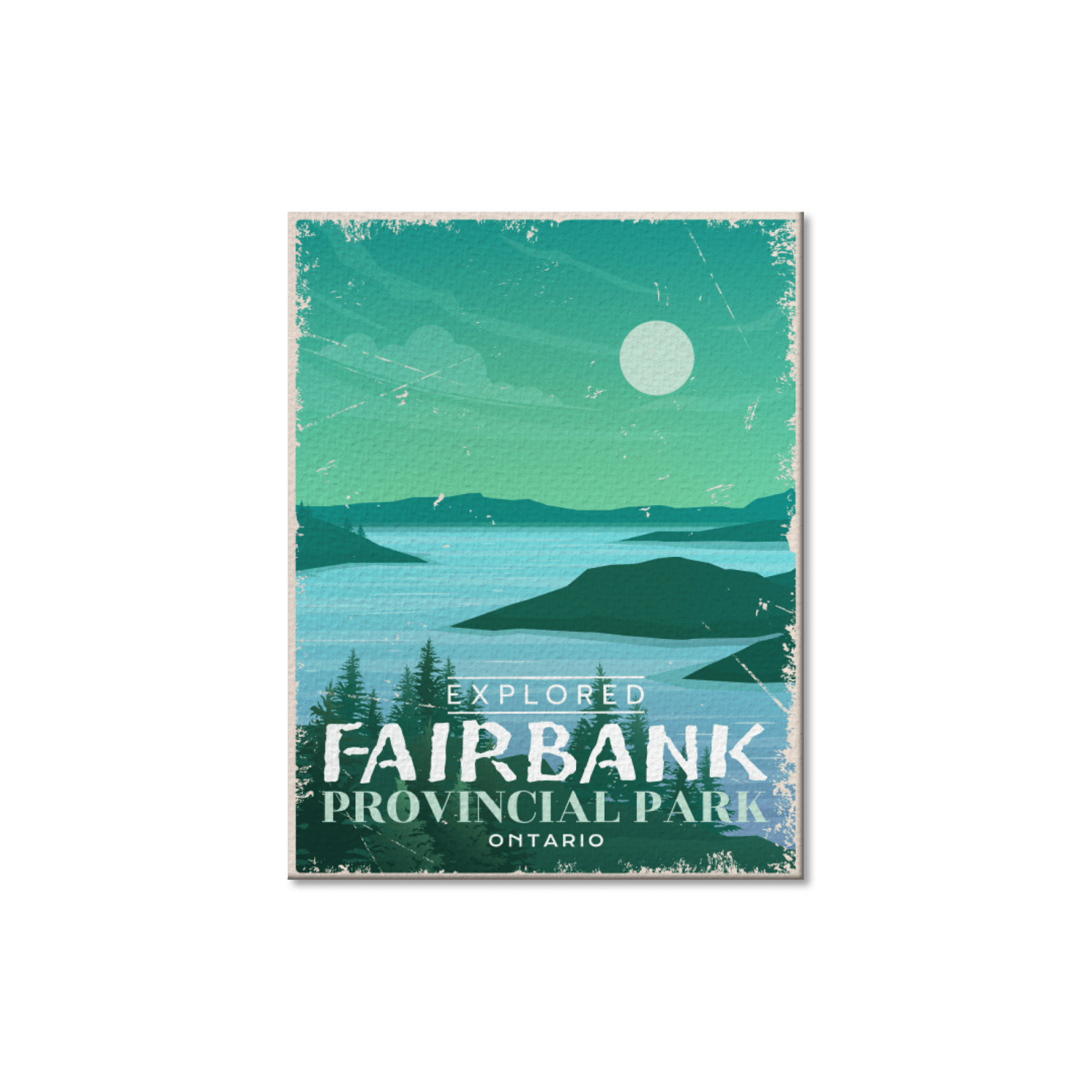 Fairbank Ontario Provincial Park Postcard, Canada Parks