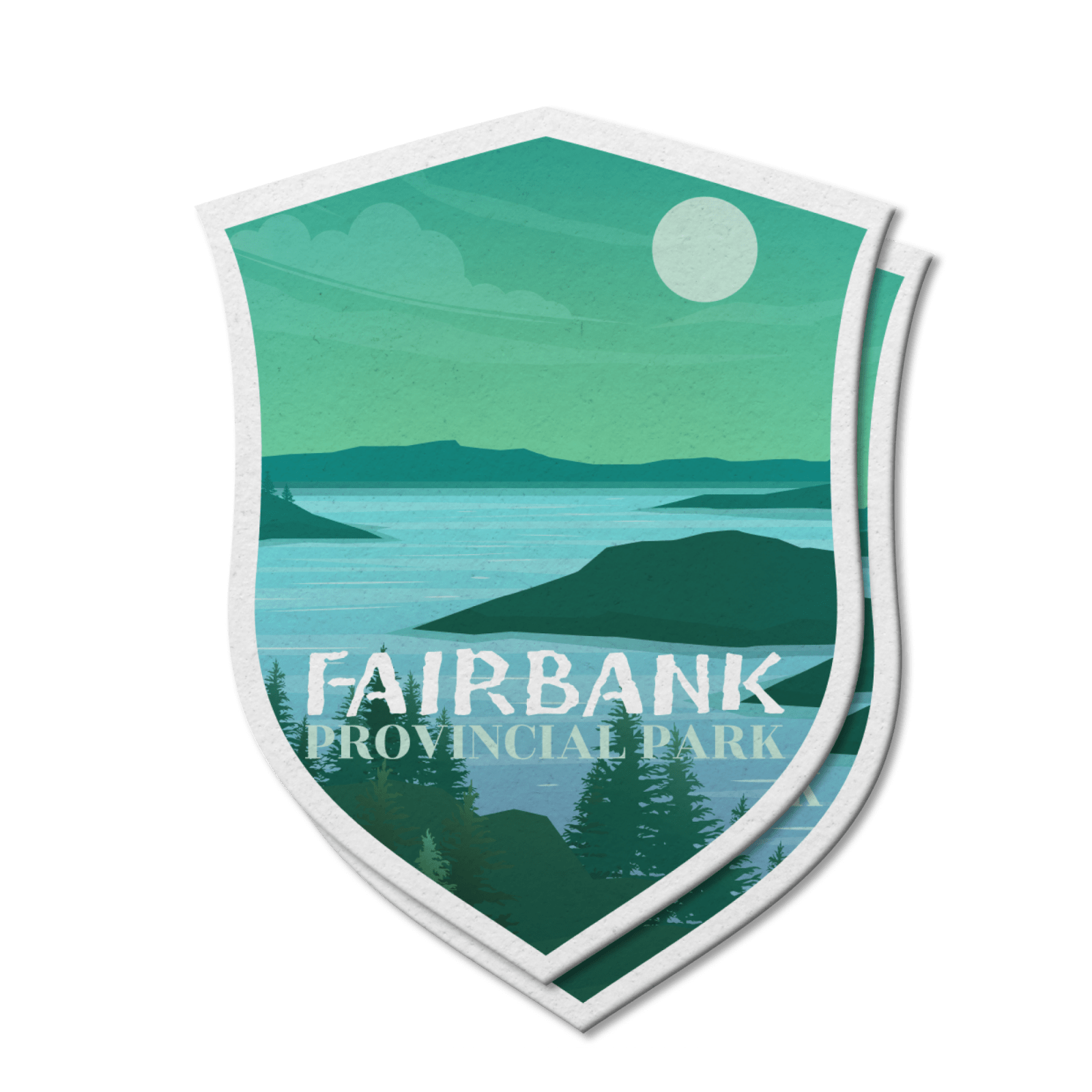 Fairbank Ontario Provincial Park Waterproof Vinyl Sticker, Canada Parks