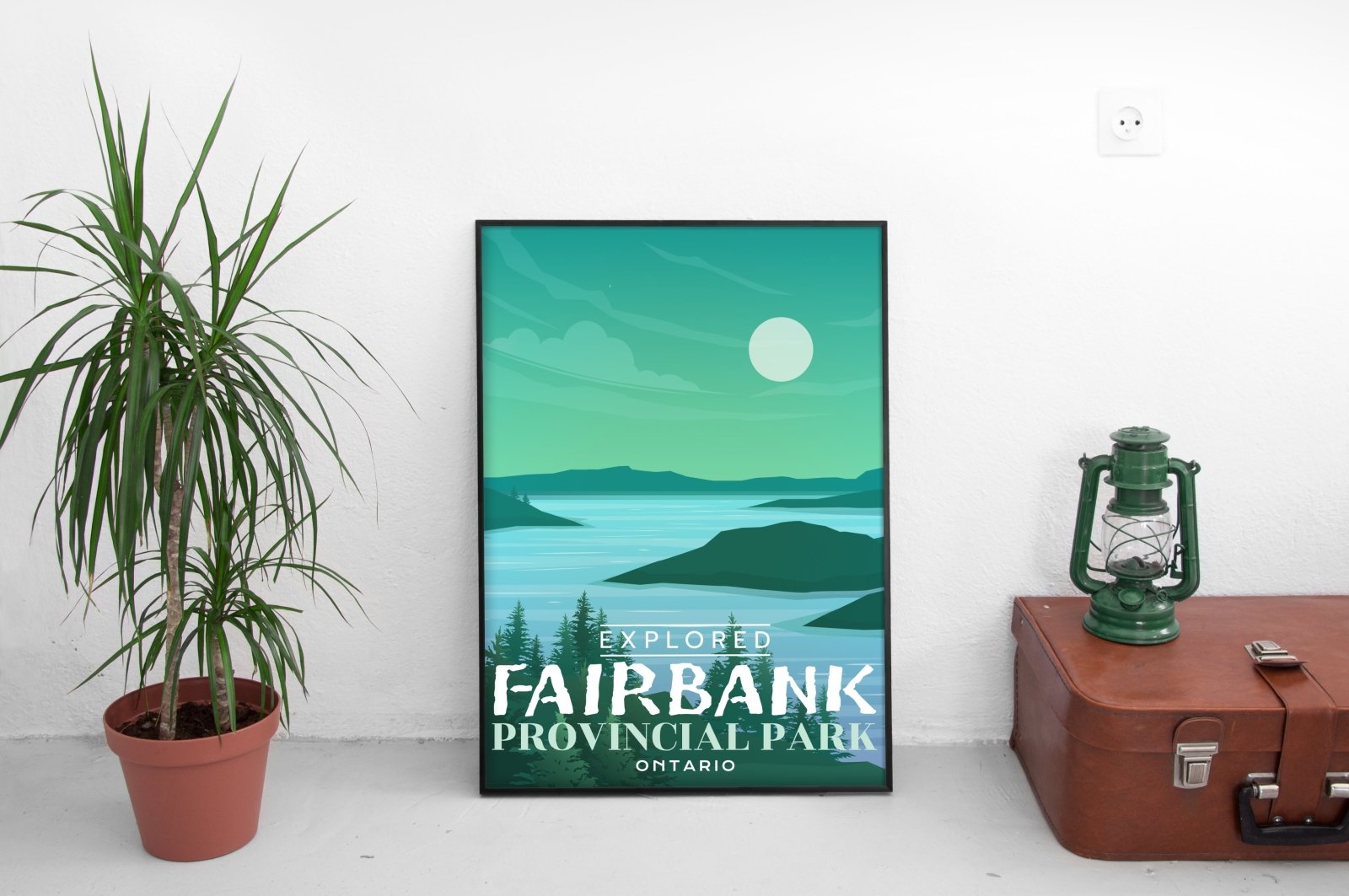 Fairbank Provincial Park 'Explored' Poster, Canada Parks