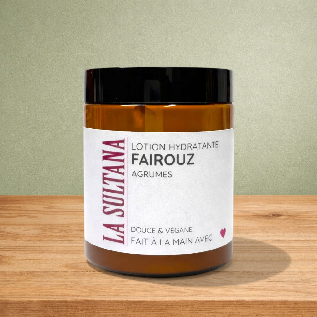 Lotion hydratante FAIROUZ agrumes