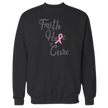 Faith Hope Cure Breast Cancer Rhinestone Shirt – Pink Ribbon Sparkle Bling Tee | Blingdazzel