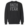 Faith Over Fear Rhinestone Shirt – Inspirational Sparkle Bling Tee | Blingdazzel
