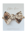 Knot Bow | Autumn Floral