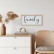 Family Wood Sign