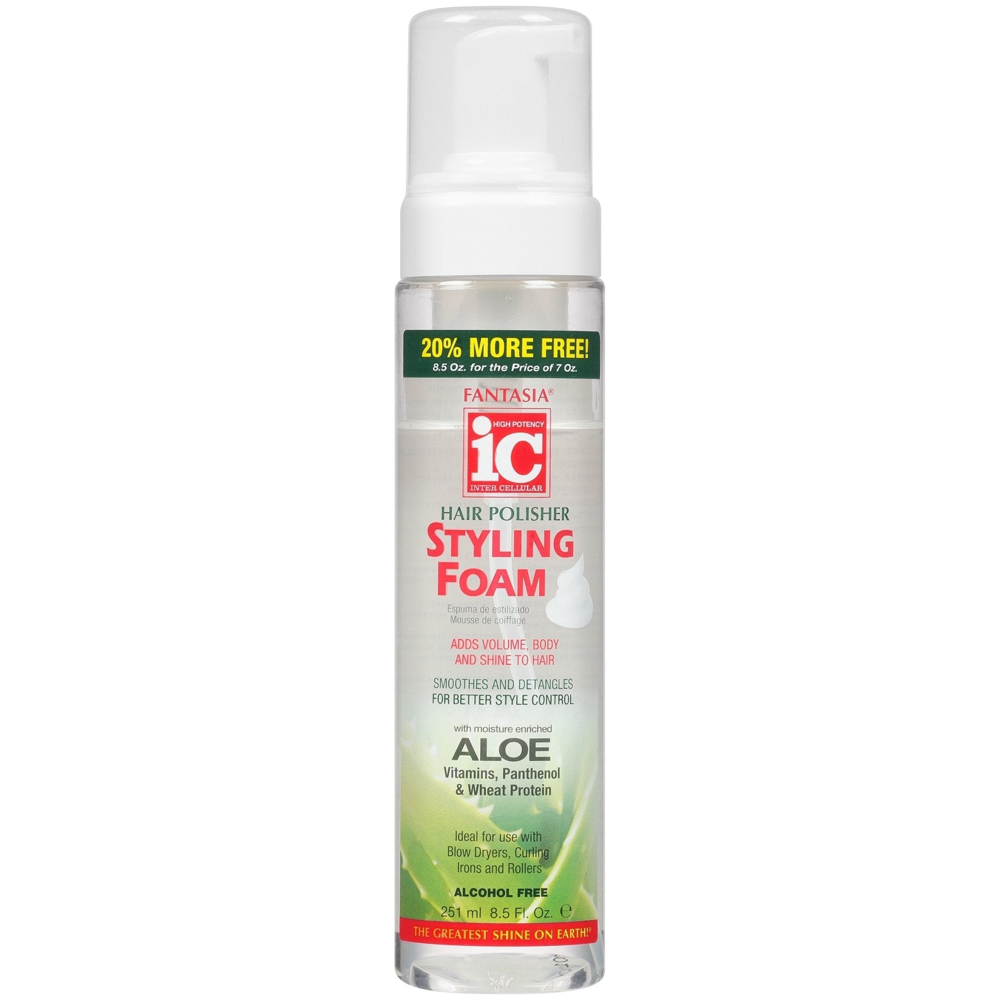 FANTASIA IC HAIR POLISHER STYLING FOAM 8.5OZ