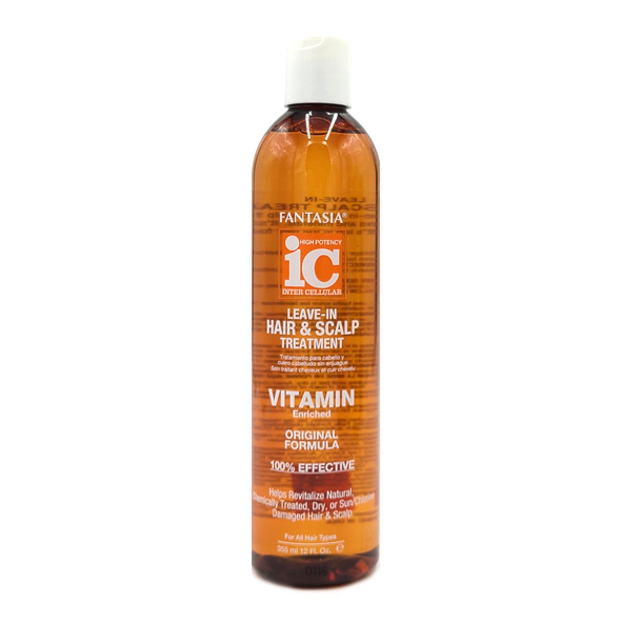 FANTASIA IC LEAVE-IN HAIR & SCALP TREATMENT ORIGINAL FORMULA 12OZ