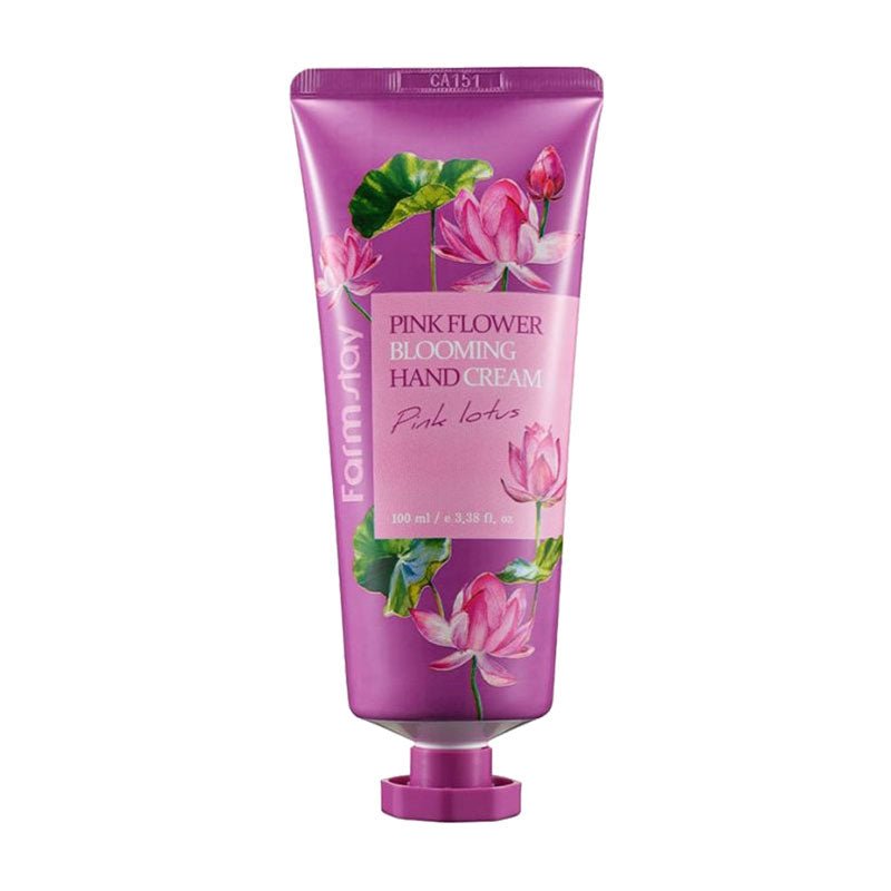 Farm Stay Pink Flower Blooming Hand Cream Pink Lotus 100ml