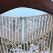 Fashion Bottoming Sequined  evening Top blouse  For Women