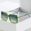 Fashion Box Simple Catwalk Light Luxury Sunglasses
