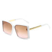 Fashion Box Simple Catwalk Light Luxury Sunglasses