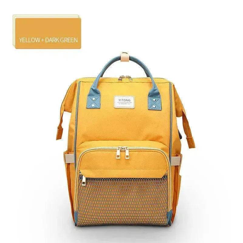 Fashion Brest feeding Mummy Maternity Nappy Bag Backpack Nappy Changing Bag Maternity Diaper Bag