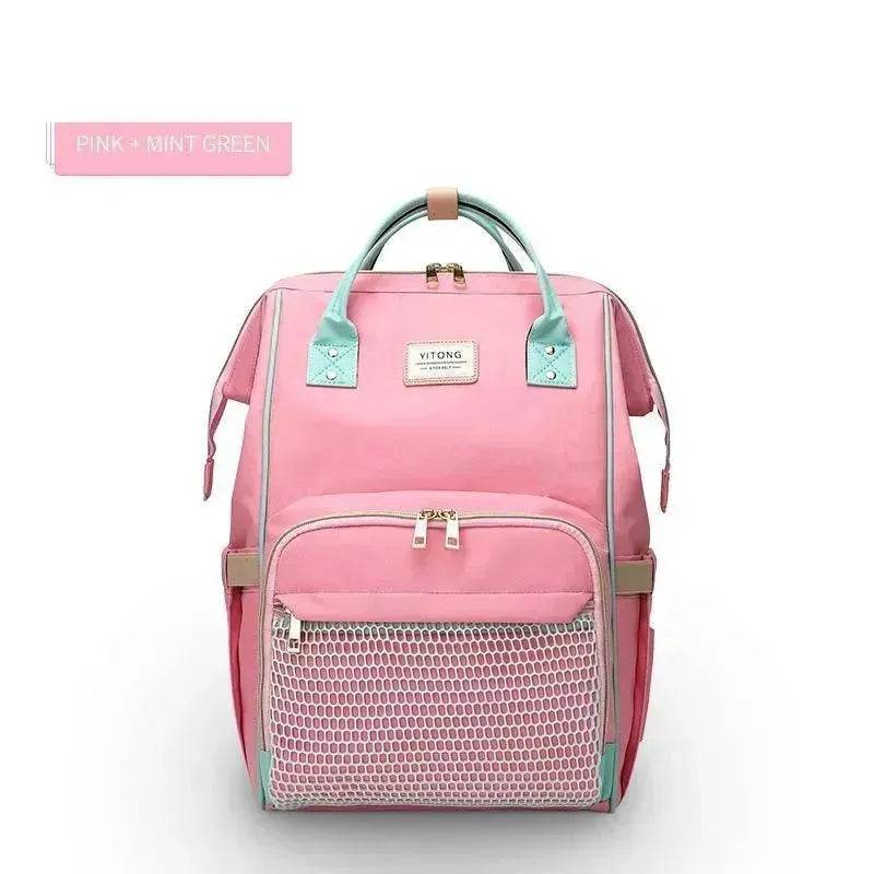 Fashion Brest feeding Mummy Maternity Nappy Bag Backpack Nappy Changing Bag Maternity Diaper Bag