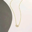 Fashion Jewelry Minimalist Shining Flower Petal Necklace For Women Girls Lotus Flower Pendant Necklace Female Party Anniversary Jewelry Gift