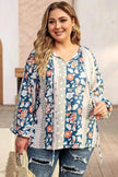 Fashion Loose Printed Long-sleeved Top Women
