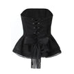 Fashion Personality Ruffled Tube Top Women