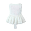 Fashion Personality Ruffled Tube Top Women