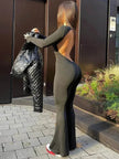 Fashion Personality Slim Fit Hip-lifting Jumpsuit For Women