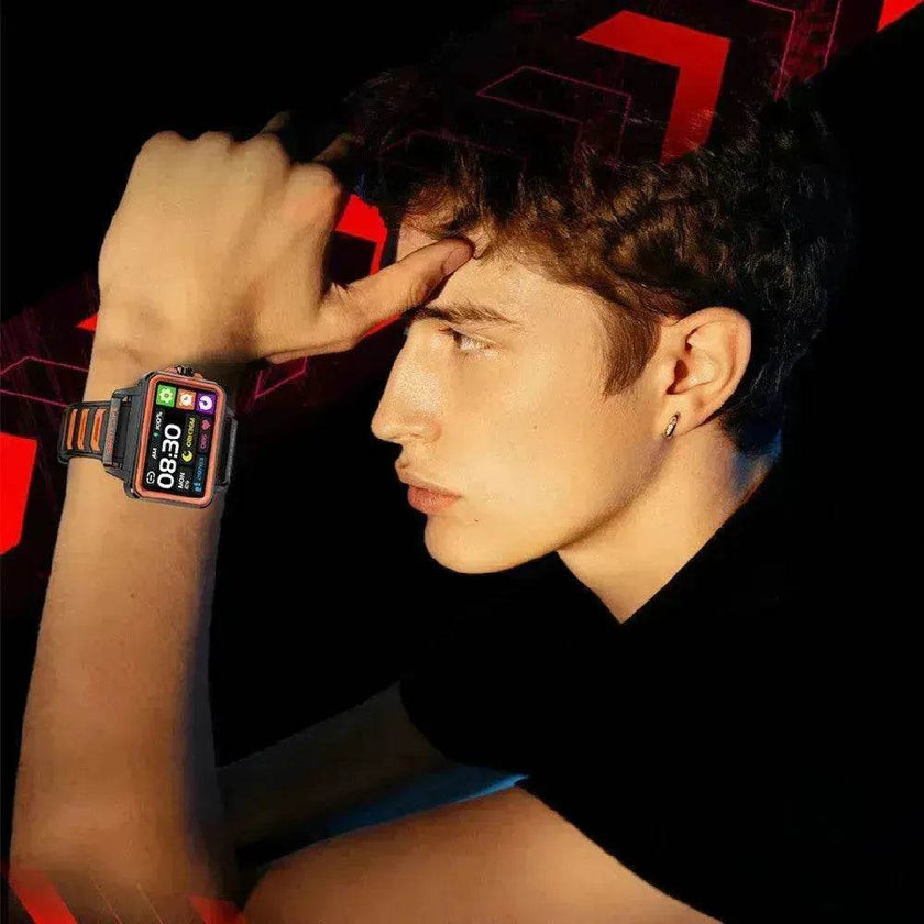 Fashion Personalized Style Smart Watch TFT HD Square Screen Smart Watch for Men