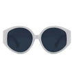 Fashion Round Frame Colorful Sunglasses